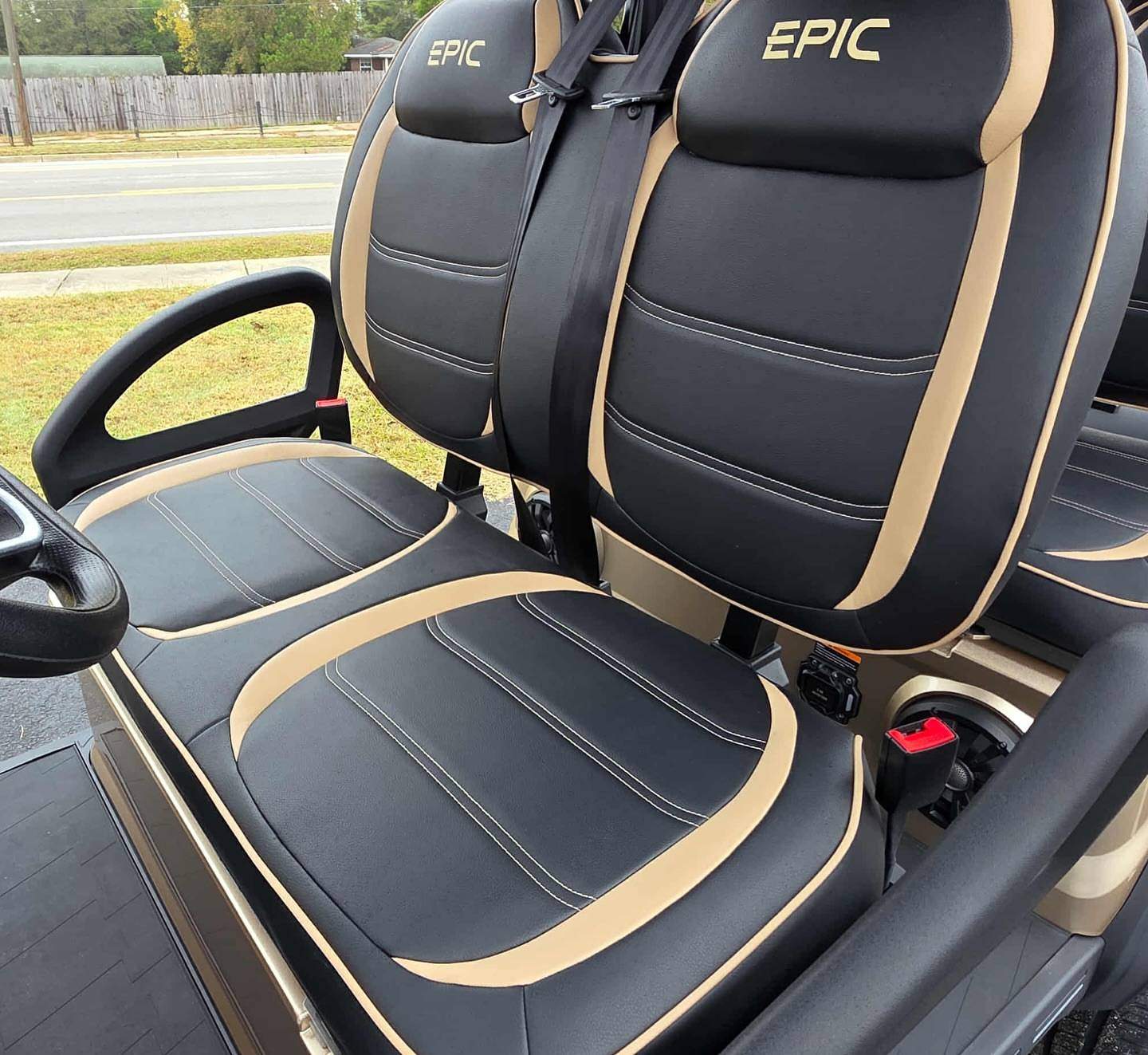 Buggy de golf Epic E40FX metalizado miniatura 3