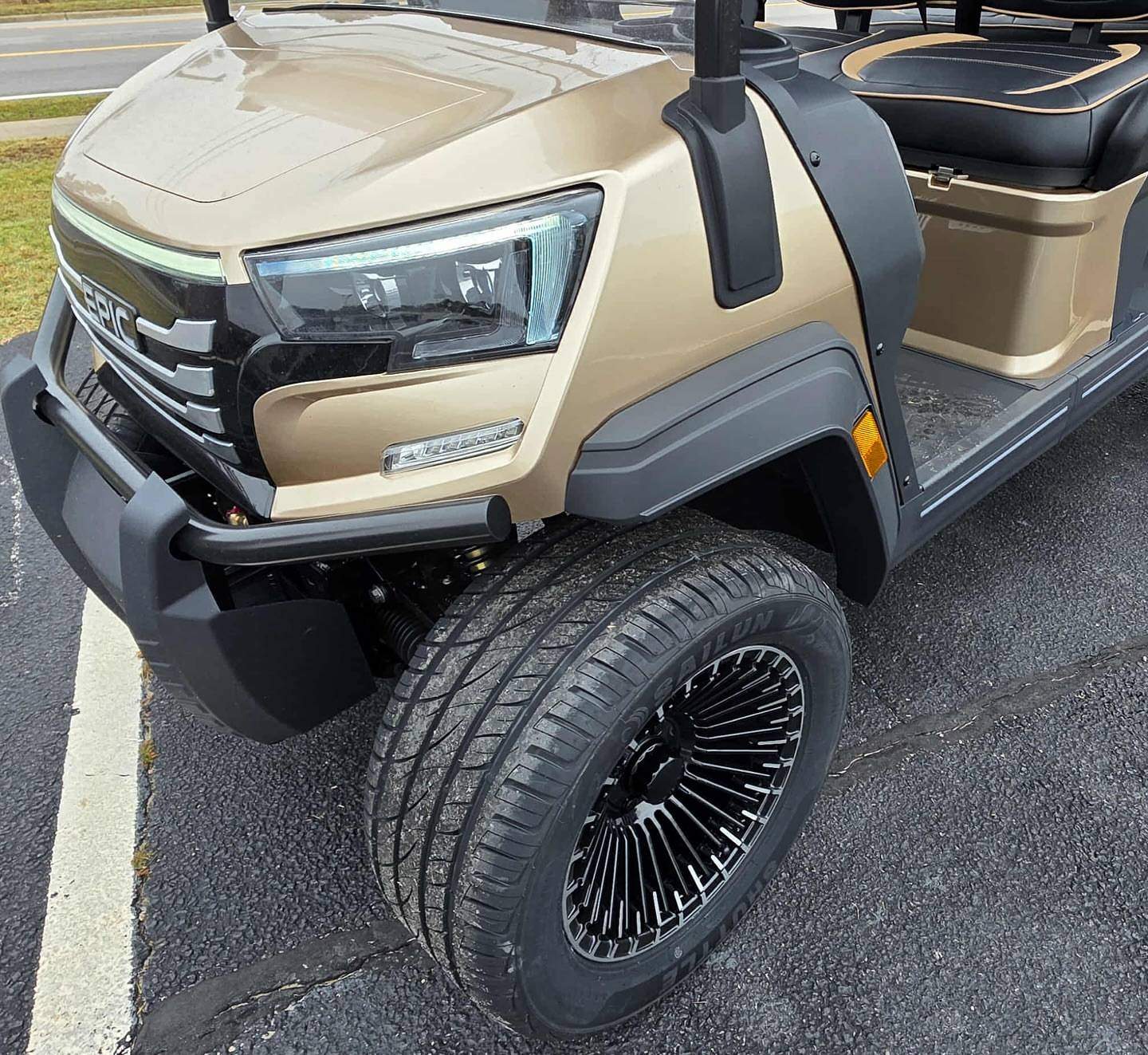 Buggy de golf Epic E40FX metalizado miniatura 4