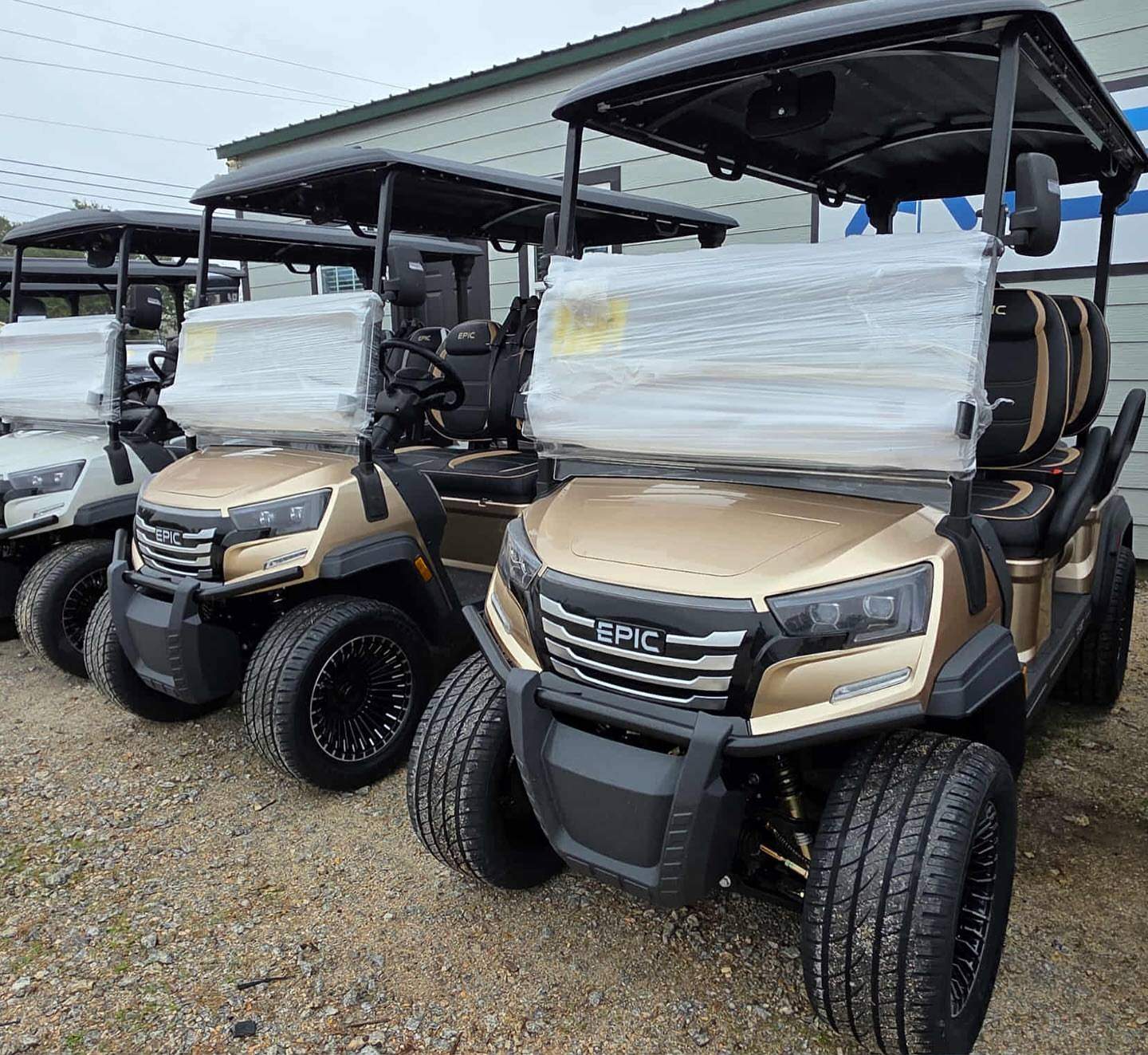 Buggy de golf Epic E40FX metalizado miniatura 5