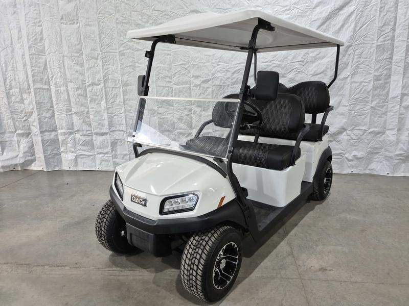 Buggy de golf eléctrico rojo miniatura 2