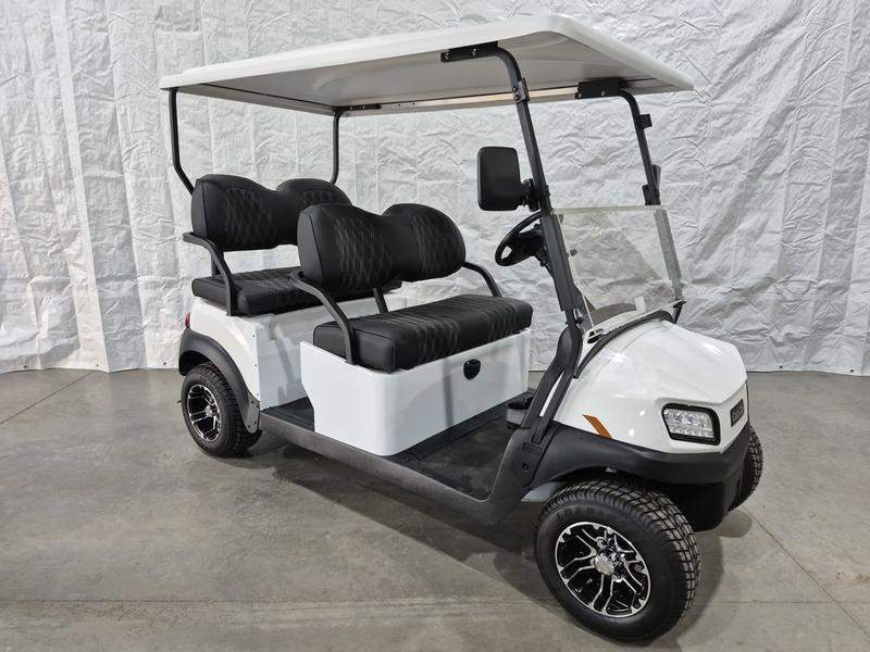 Buggy de golf eléctrico rojo miniatura 4