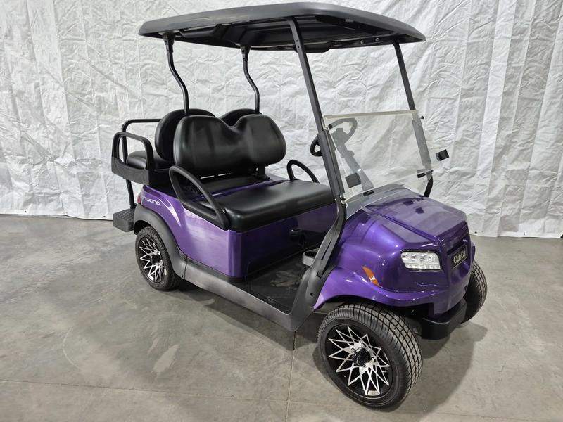 Buggy de golf eléctrico rojo miniatura 5