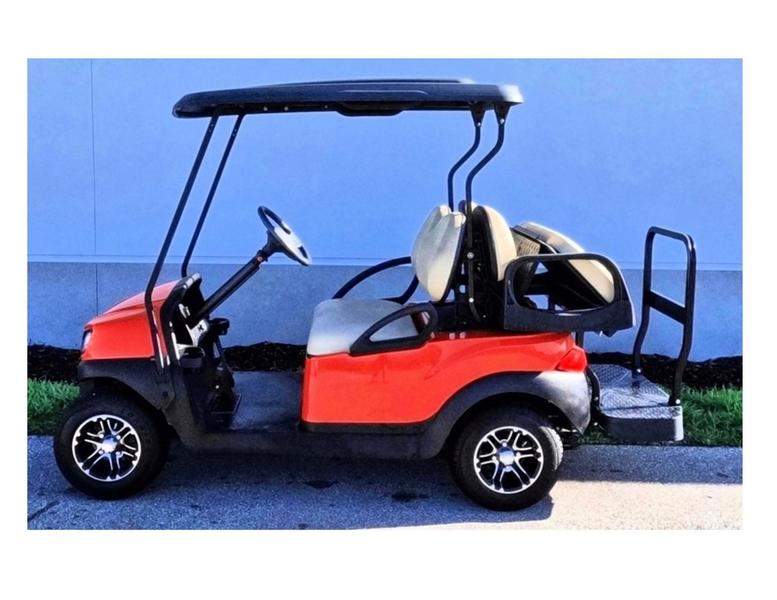 Buggy de golf rojo personalizado miniatura 2