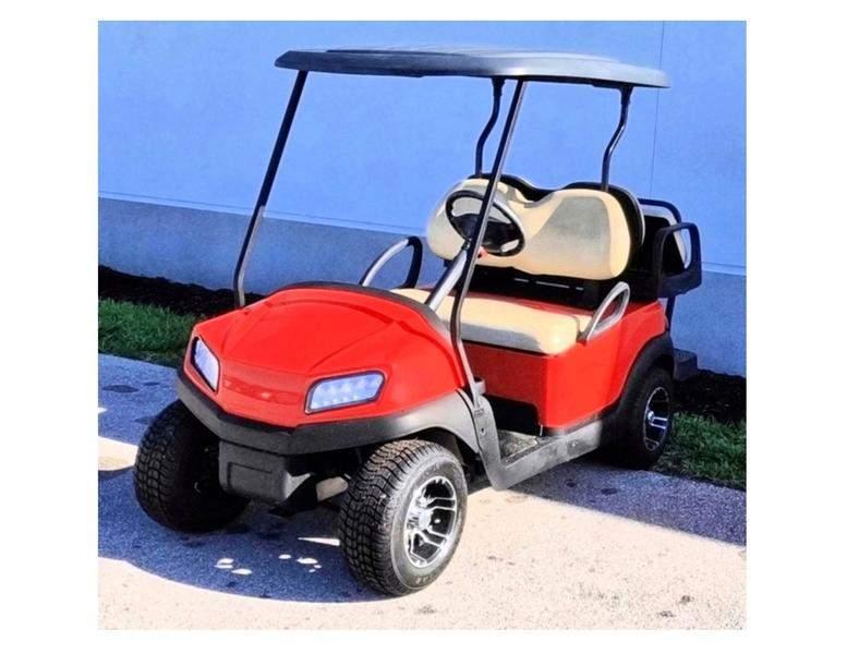 Buggy de golf rojo personalizado — buggy de golf en Fairway Carts Iberia
